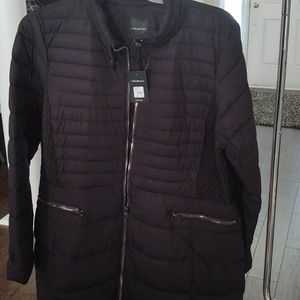 Lane Bryant blk coat sx18/20 NWT